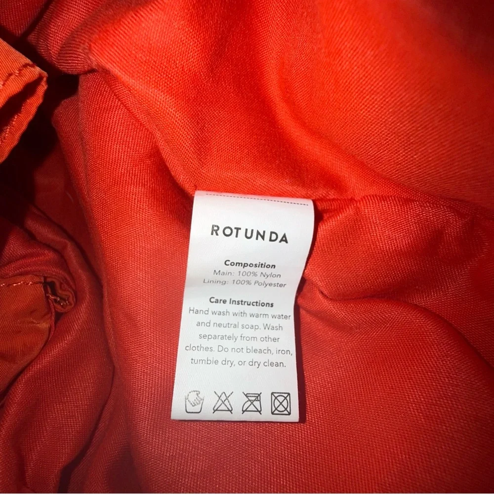Rotunda Sant Hobo Bag- Orange - Picture 11 of 15